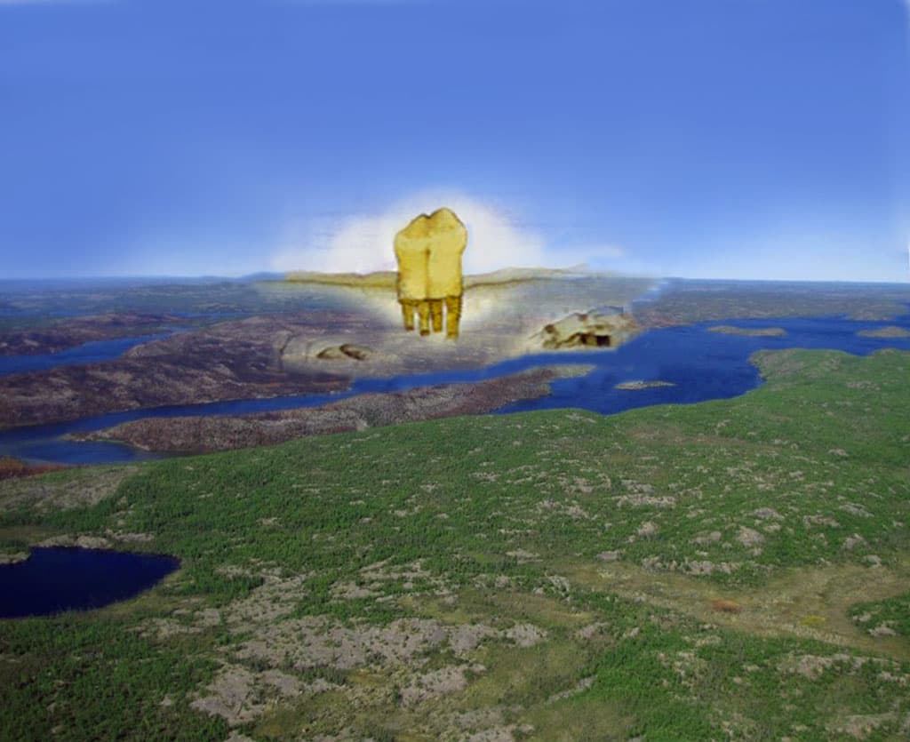 Couple Inside the Mountain...