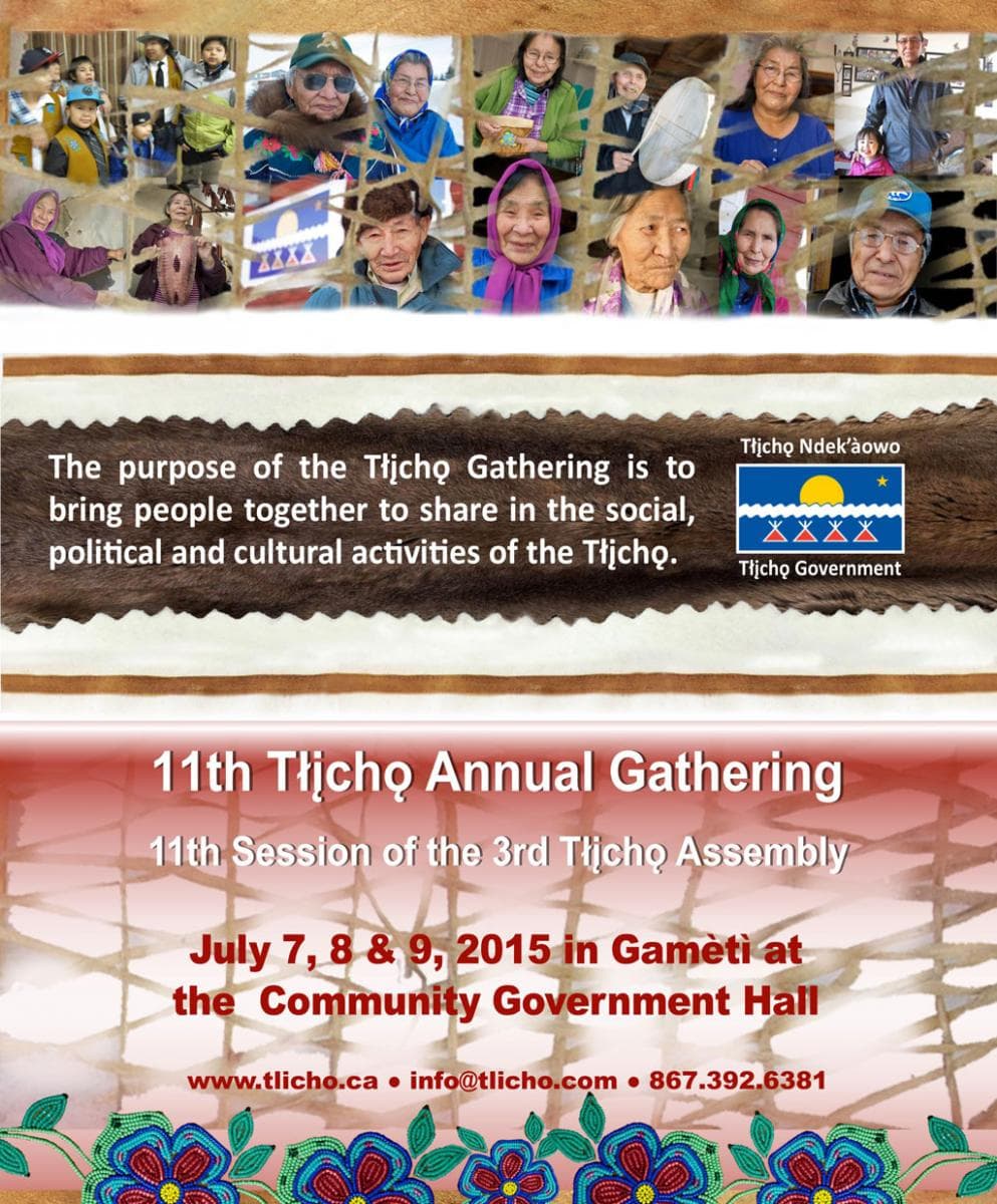 11th Annual Tłı̨chǫ Gathering