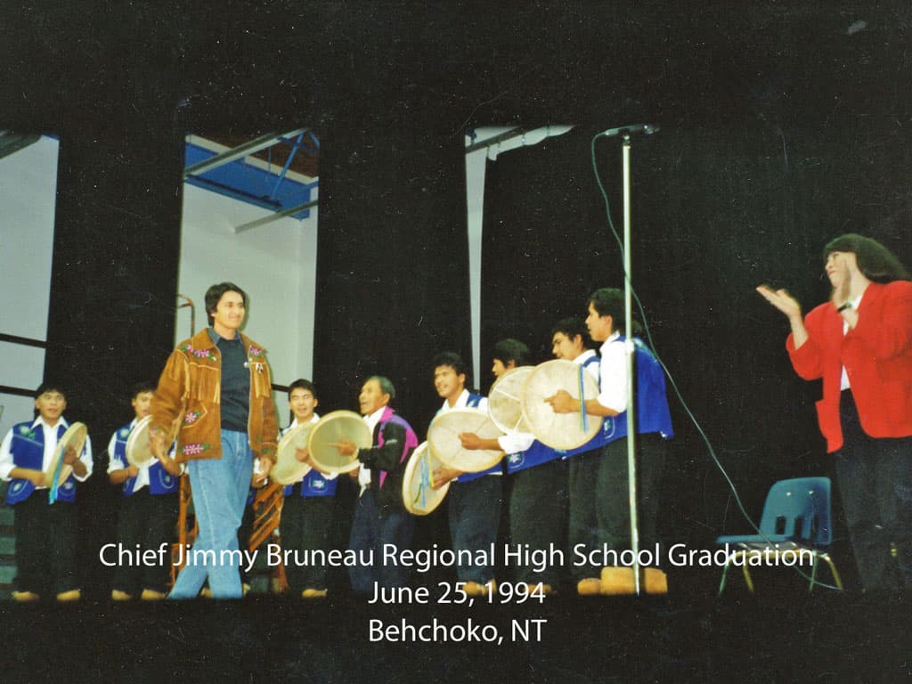 Chief Jimmy Bruneau Regional High School Graduation